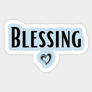 the blessing Sticker